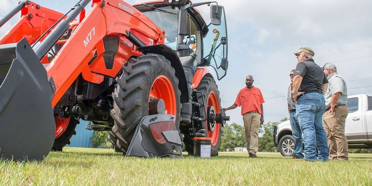 Retired Marine Receives M8 Series Tractor Through “Geared to Give” Program